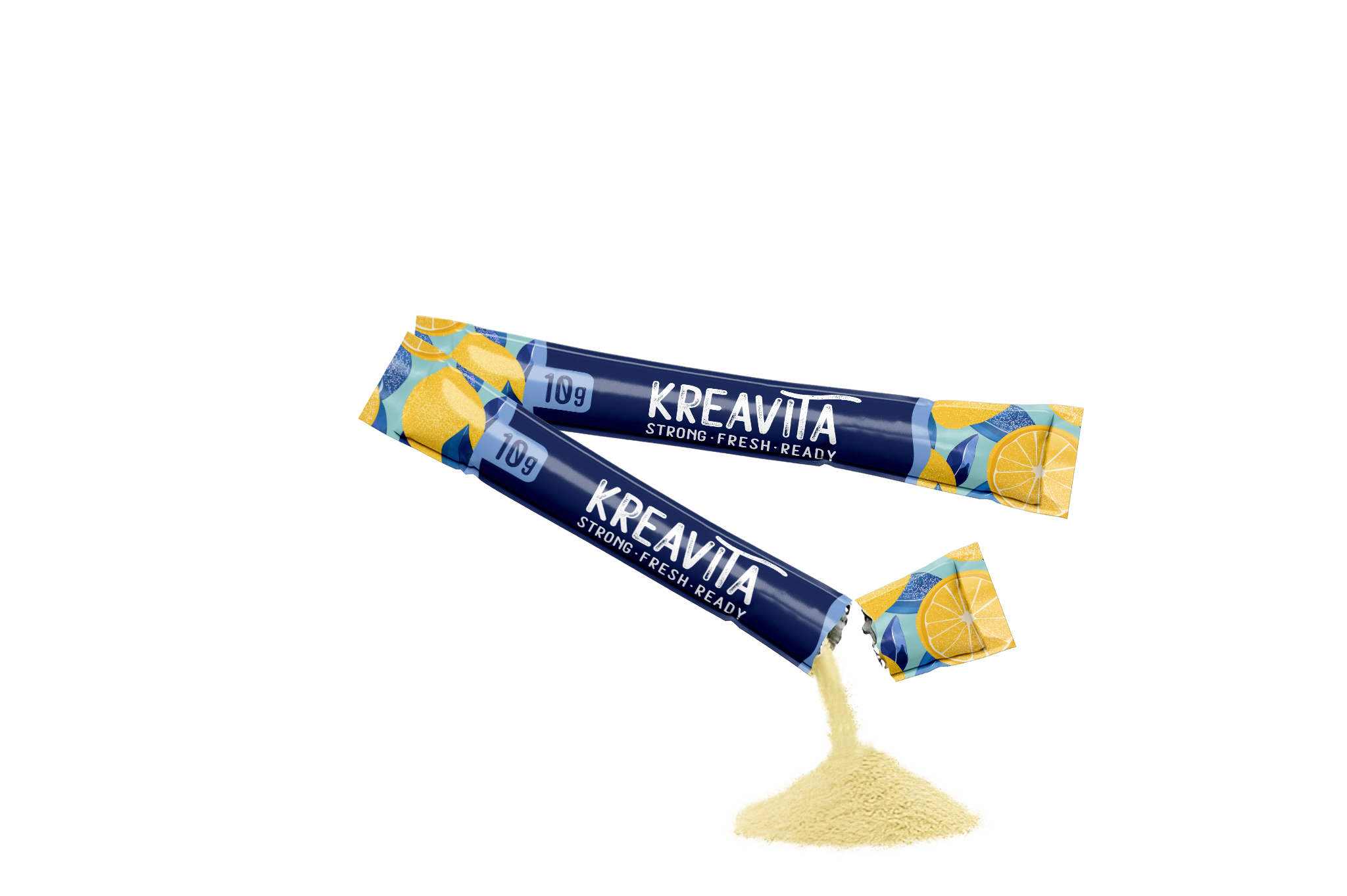 Kreavita limun otvoreni stick paket s praškom